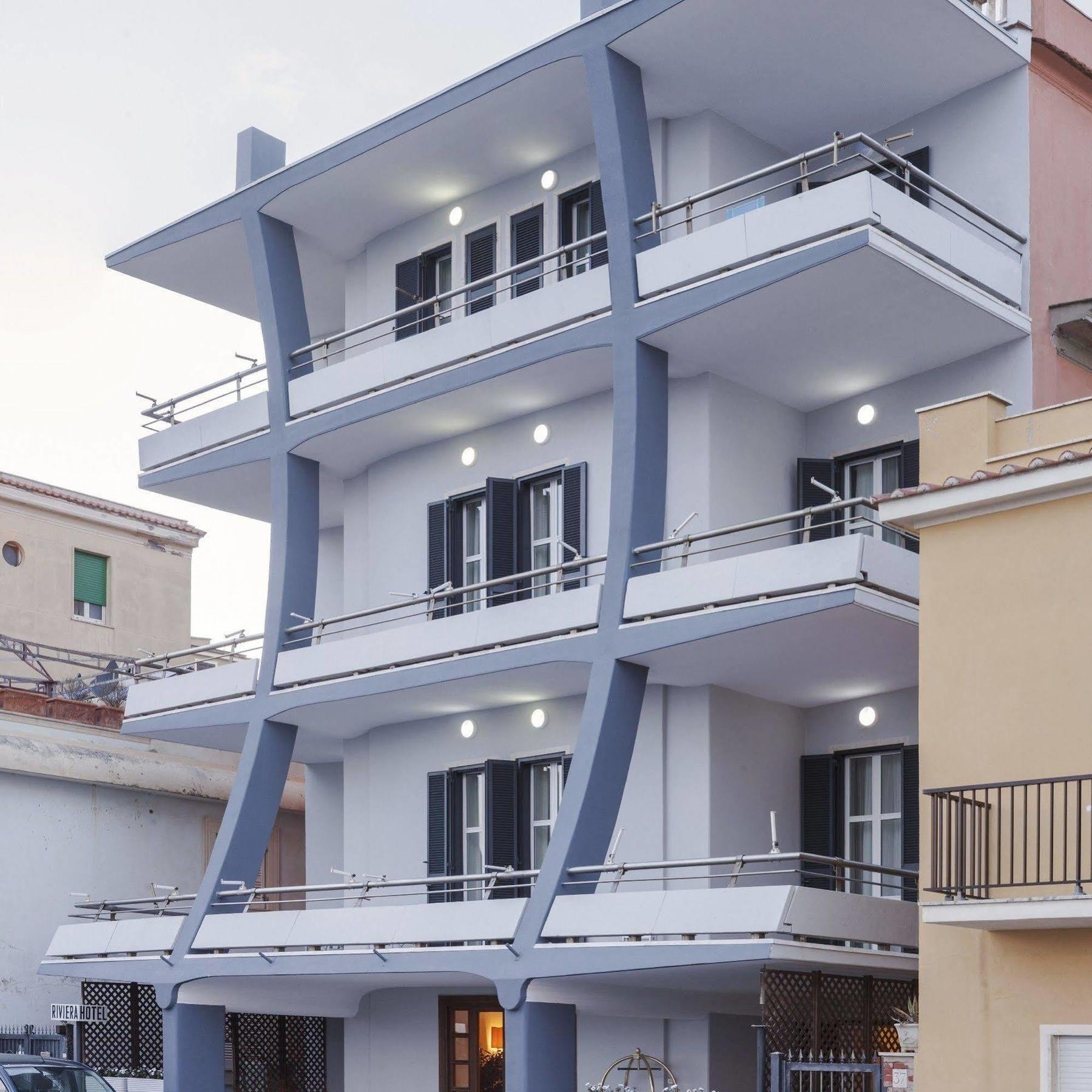Hotel Riviera Анцио Экстерьер фото